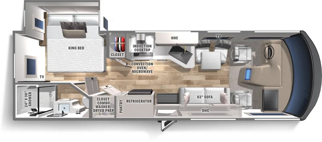 2024 Coachmen Euro Floorplan