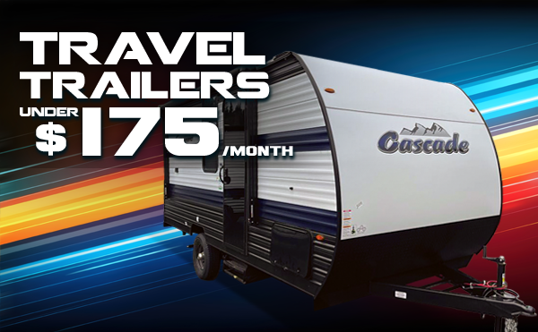 Travel Trailers under 175 a month